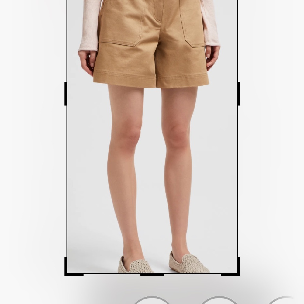 Moncler Tan Cargo Shorts Tailored Mid-Length NWT - Picture 2 of 10